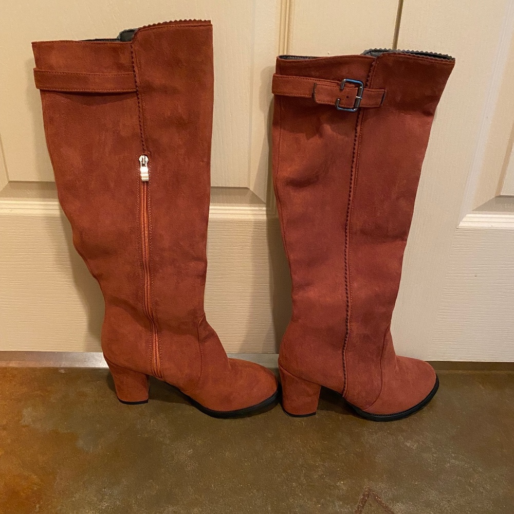 Camel colored boots